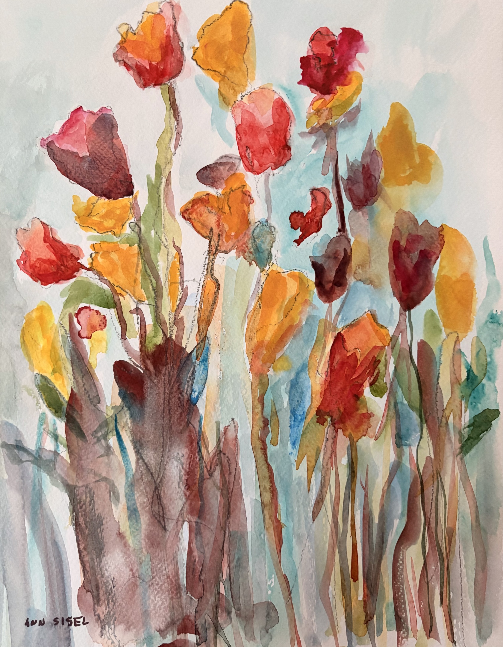 Still Life with Orange Pot